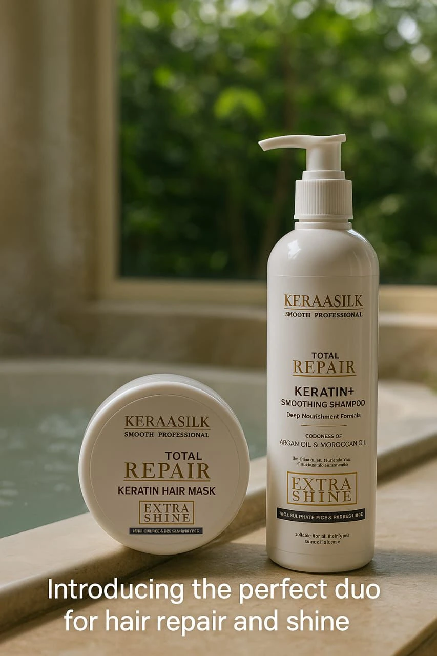 Hair total repair and anti hairfall Shampoo and Mask 500ml + 500ml